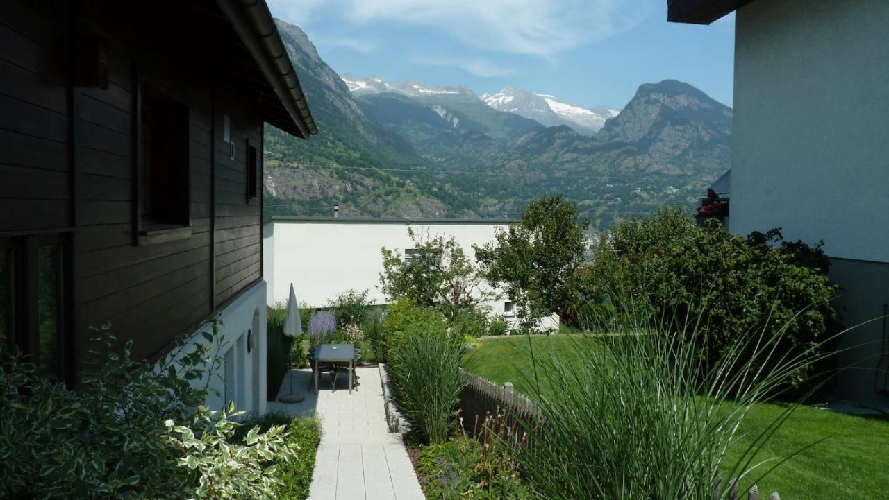 Ferienwohnung Holzji Glis Exterior foto